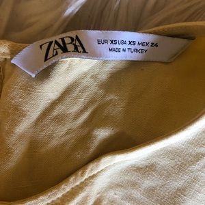 Beautiful pastel yellow midi dress